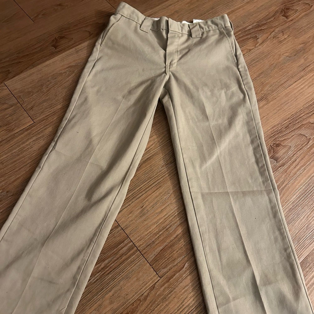 never wore them